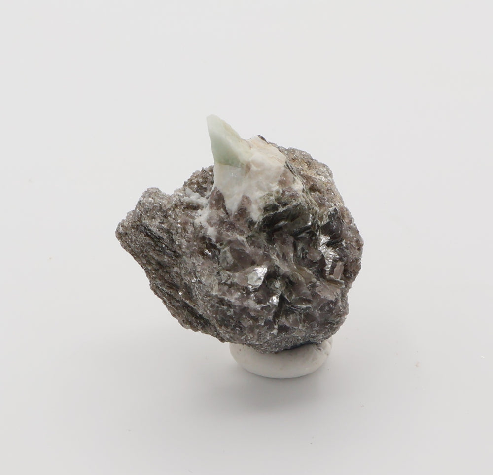 Aquamarine with Feldspar and Mica