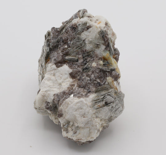 Bi-Colour Beryl and Heliodor on Mica, Smoky Quartz and Feldspar