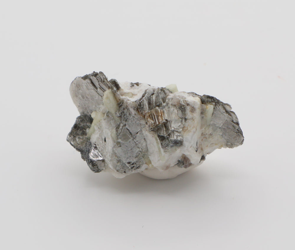 Aquamarine with Mica and Feldspar